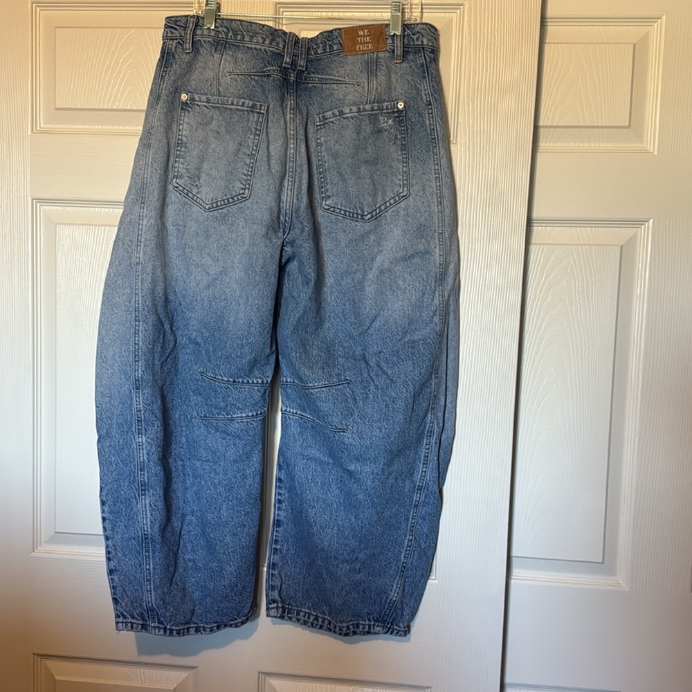 We The Free Good Luck Barrel Jeans- distressed - Picture 5 of 5